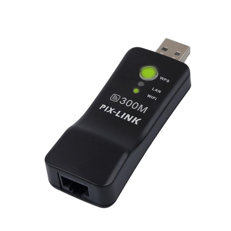 Smart Home X10 - PIXLINK-Adaptador Wifi Universal USB inalámbrico, 300Mbps,