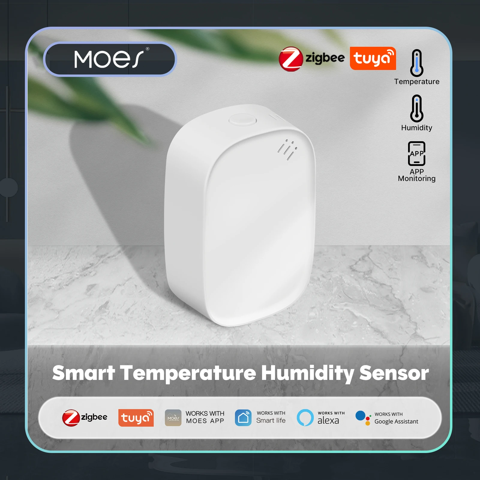 Smart Home News - MOES Tuya Zigbee Sensor inteligente de