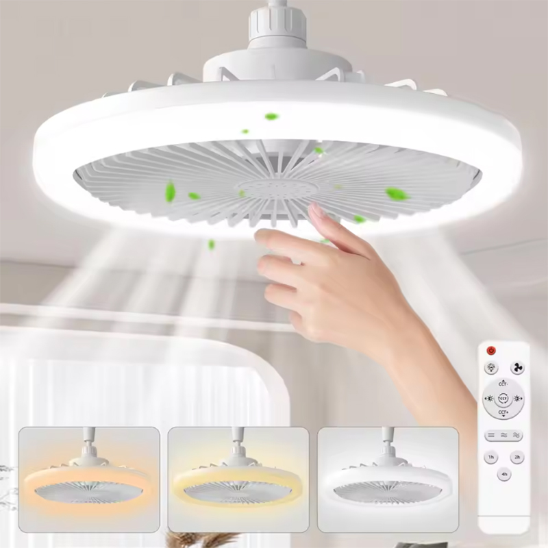 Smart Home Ventilation - Ventilador de Techo Giratorio 3 en