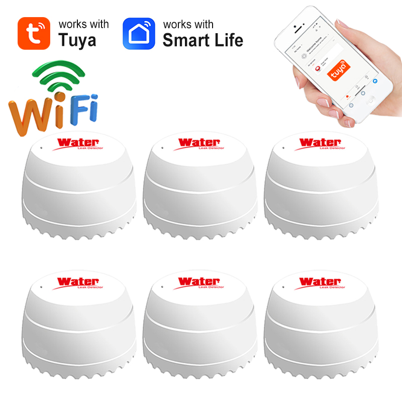 Smart Home Security System - Tuya-Sensor inteligente de fugas de agua