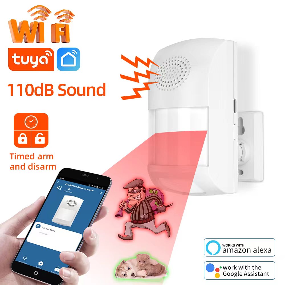 Smart Home News - Tuya-Sensor de alarma antirrobo para hogar