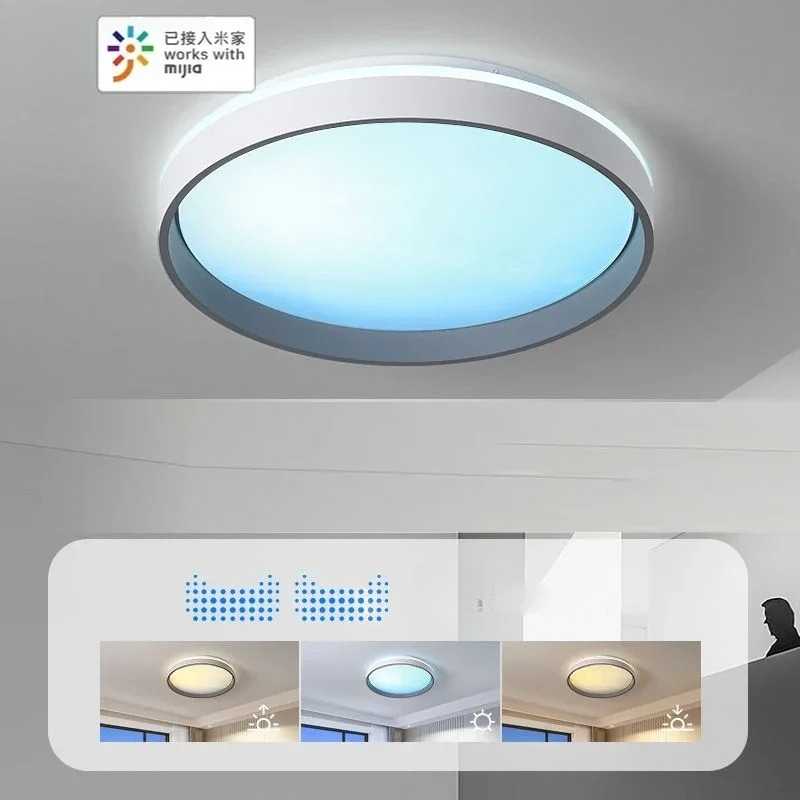 Smart Home Simulation - Lámpara de Techo Inteligente con Simulación