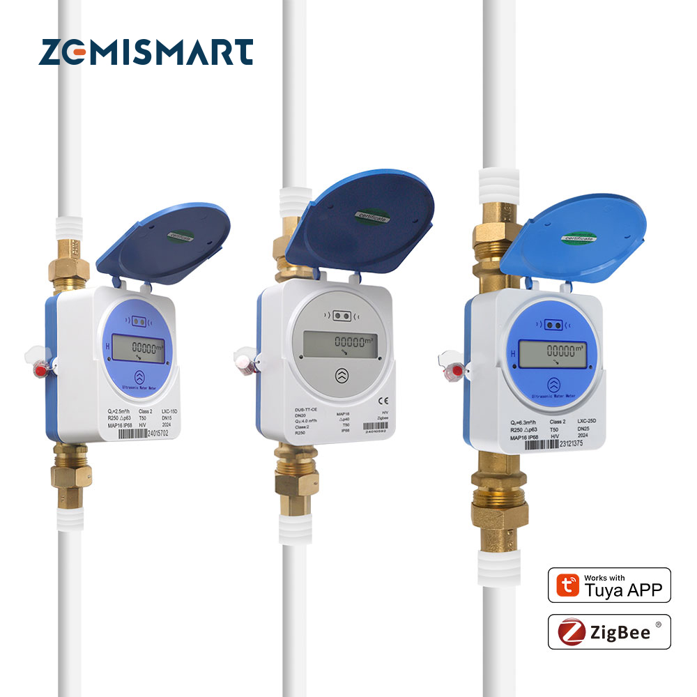 Smart Home Assistant - Medidor de Agua Ultrasónico Inteligente Zigbee