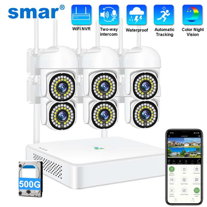 Smart Home Security System - Sistema de Cámara de Seguridad CCTV