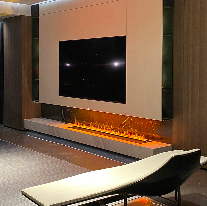 Chimenea eléctrica de llama de - Smart Home Simulation reseña y precio