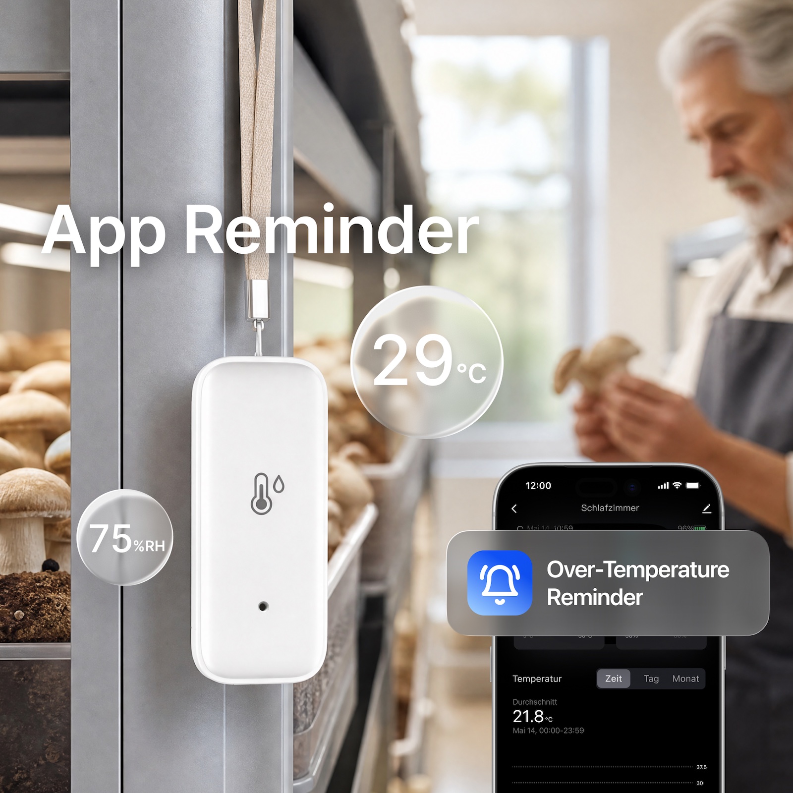 Sensor de Temperatura y Humeda - Smart Home News reseña y precio