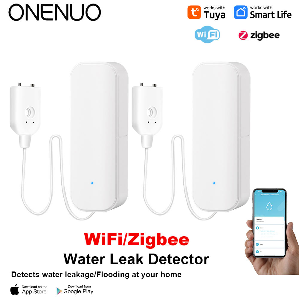 Sensor de agua WiFi/Zigbee, al - Wifi Water Leak Detector reseña y precio