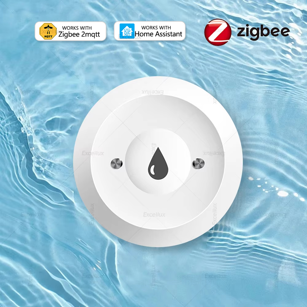 Zigbee-Detector de agua, Senso - Smart Home News reseña y precio