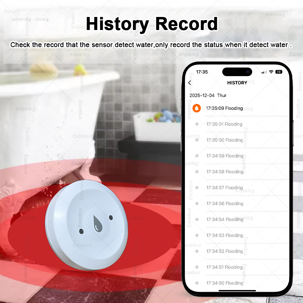 Zigbee-Detector de agua, Senso - Smart Home News reseña y precio