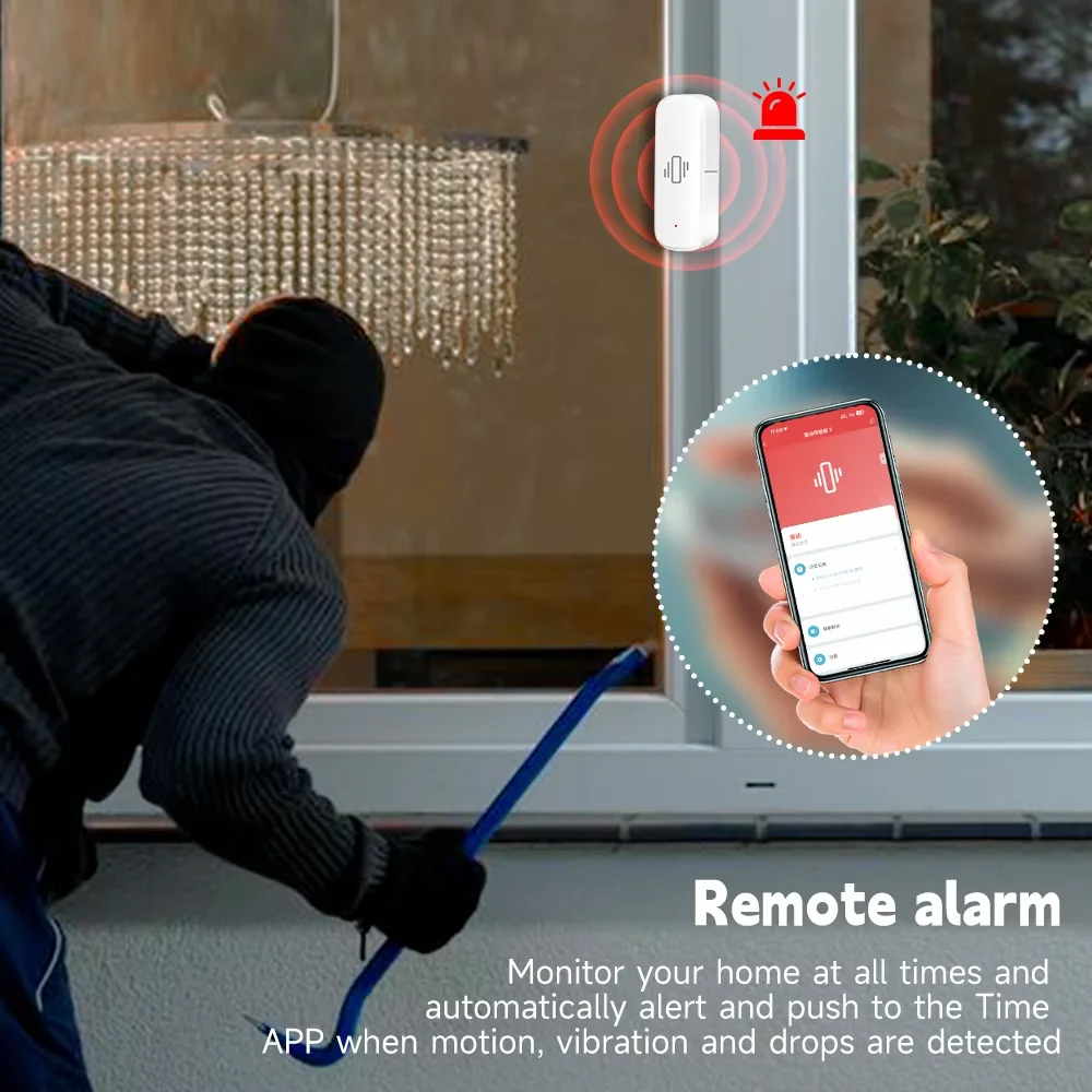 Sensor de vibración inteligent - Smart Home News reseña y precio