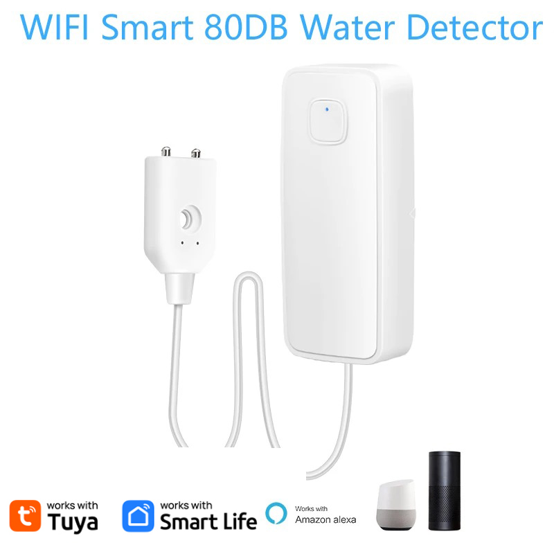 Sensor inteligente de fugas de - Wifi Water Leak Detector reseña y precio