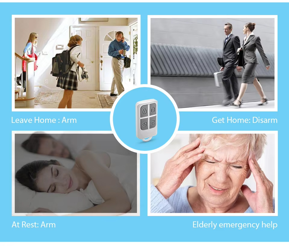 Control Remoto Inalámbrico Por - Smart Home Security System reseña y precio