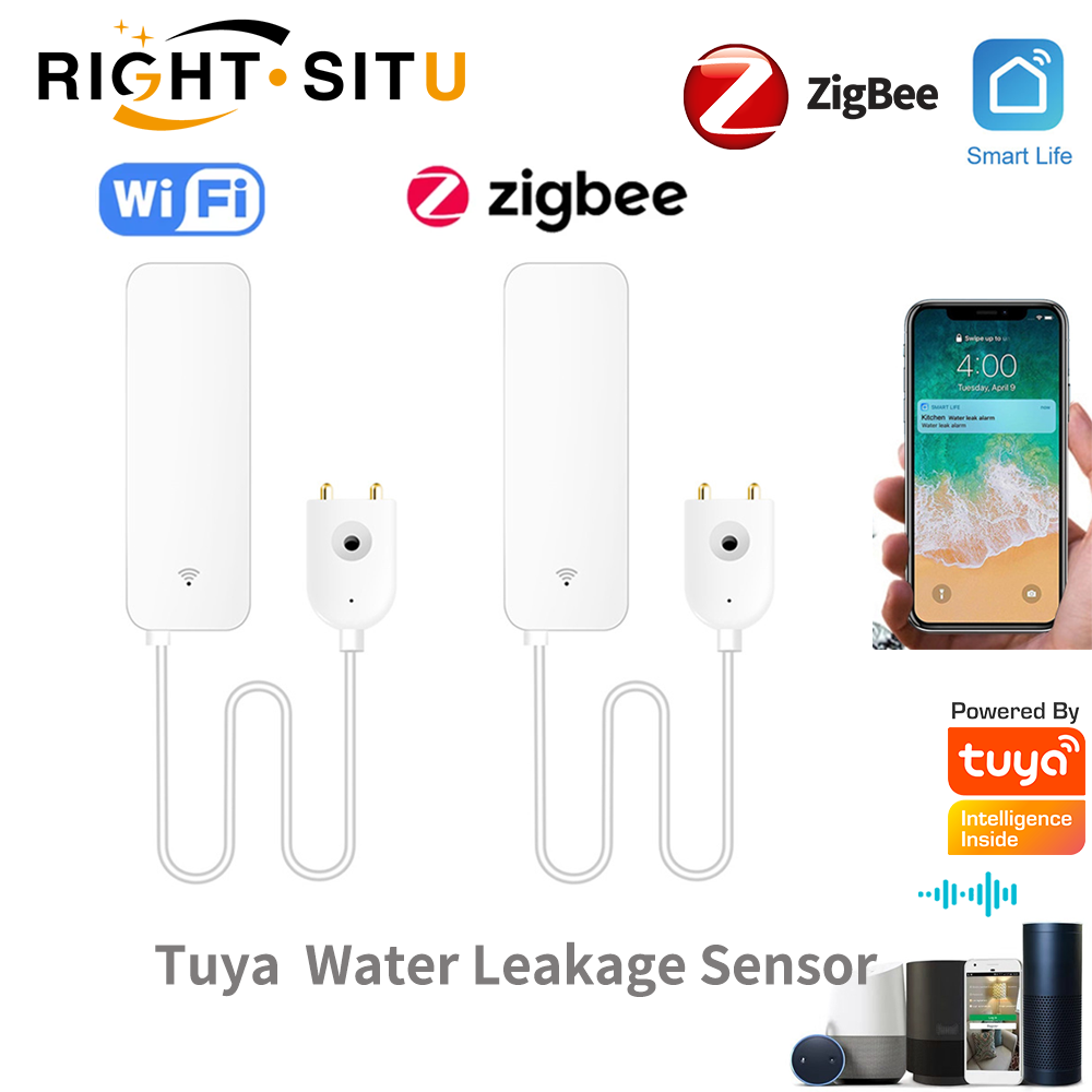 Sensor de fugas de agua WiFi T - Wifi Water Leak Detector reseña y precio