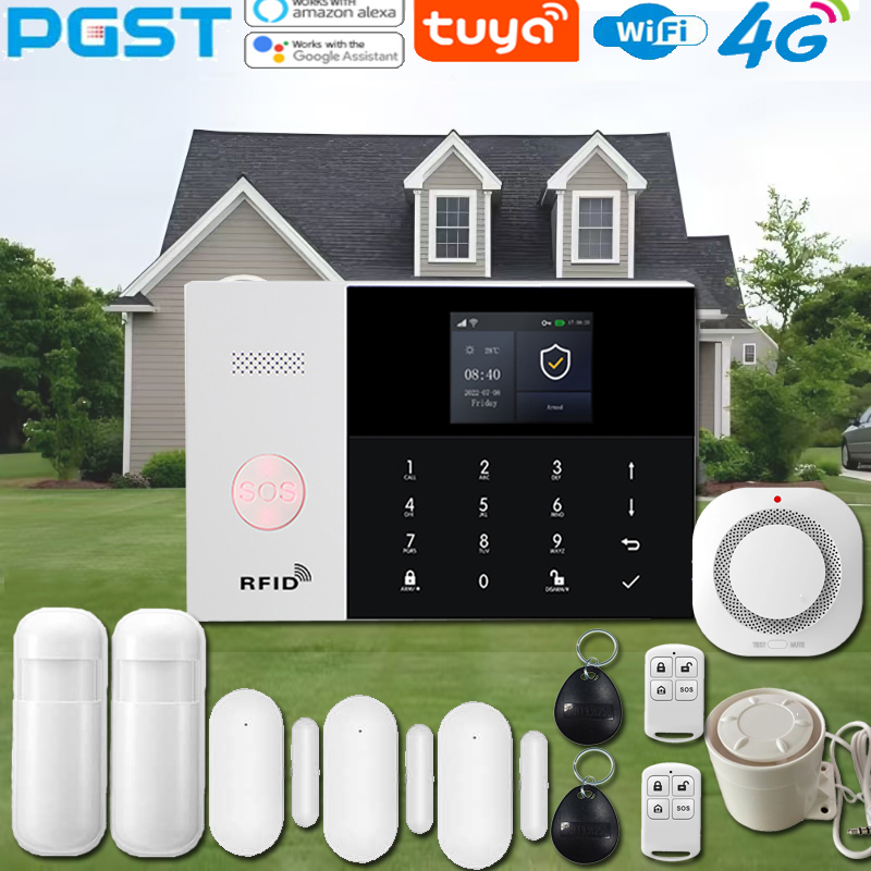 PGST PG-105 Kit de Sistema de  - Smart Home Security System reseña y precio