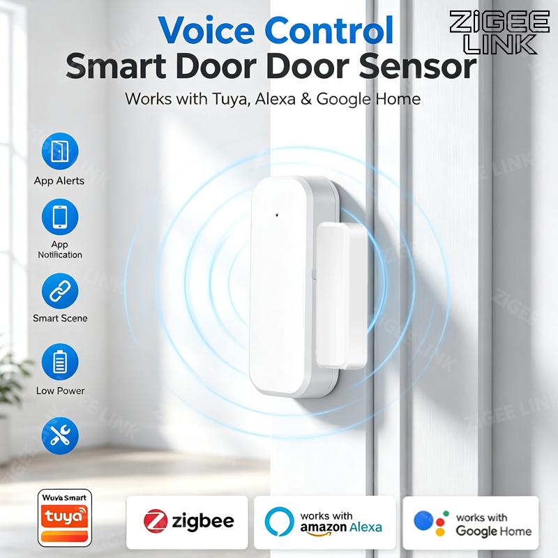 Sensor antirrobo para puerta y - Smart Home Voice Assistant reseña y precio