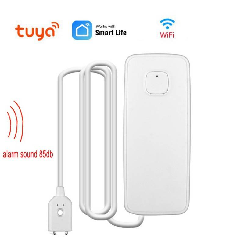 Tuya-Sensor inteligente de fug - Wifi Water Leak Detector reseña y precio
