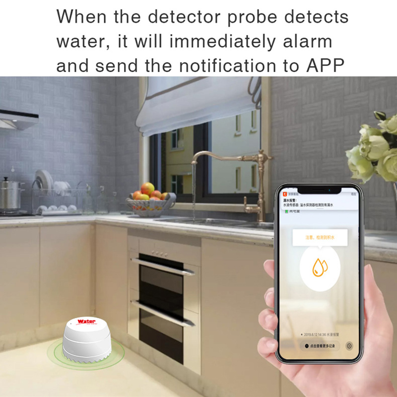 Tuya-Sensor inteligente de fug - Smart Home Security System reseña y precio
