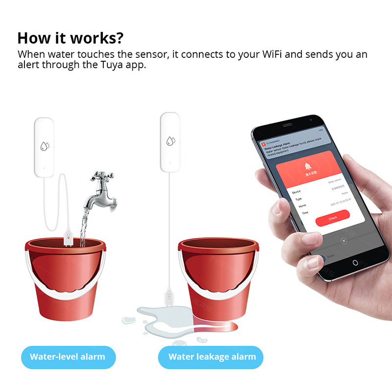 Sensor de Alarma de Fugas de A - Smart Home News reseña y precio