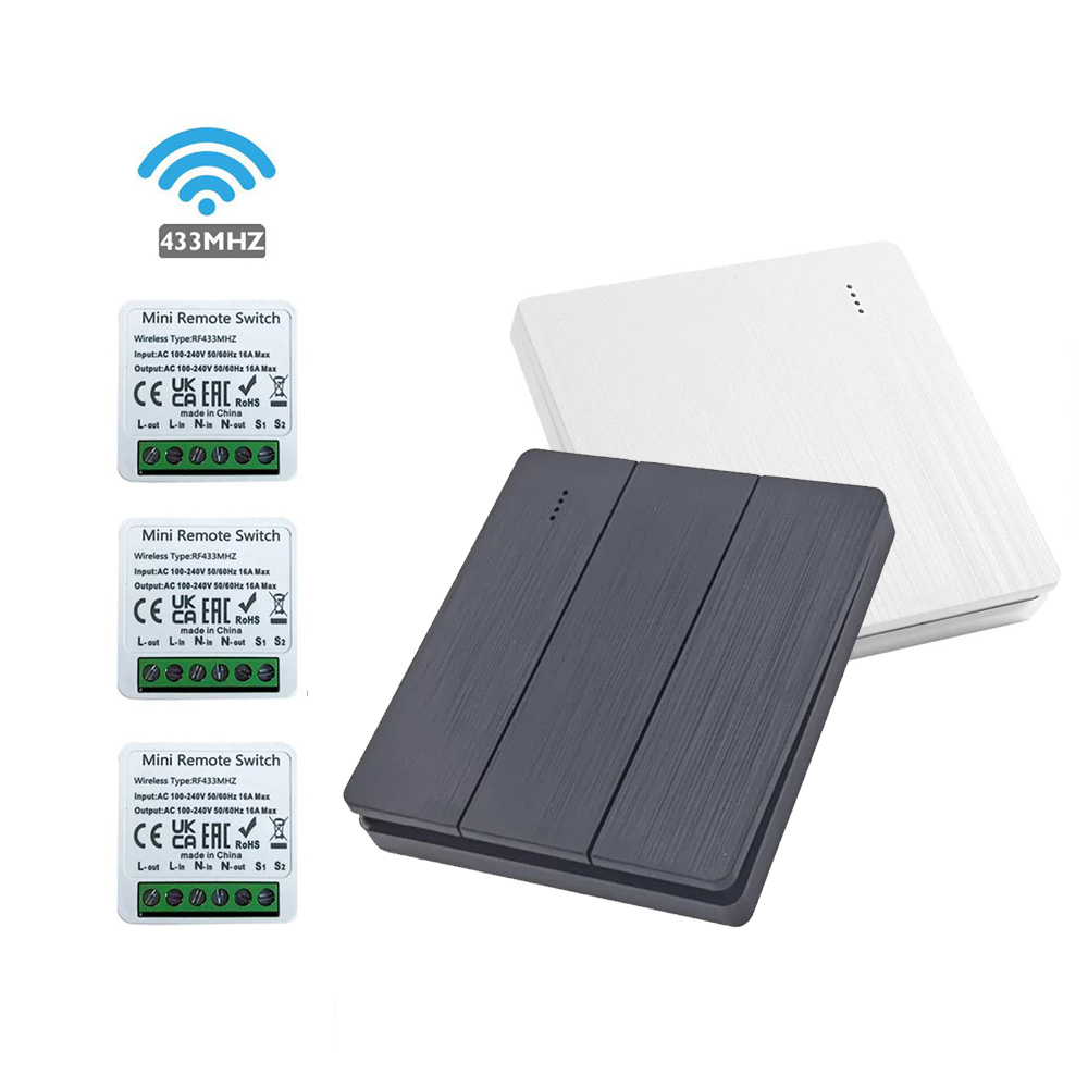 433Mhz RF 86 interruptor de Pa - Smart Home Ventilation reseña y precio