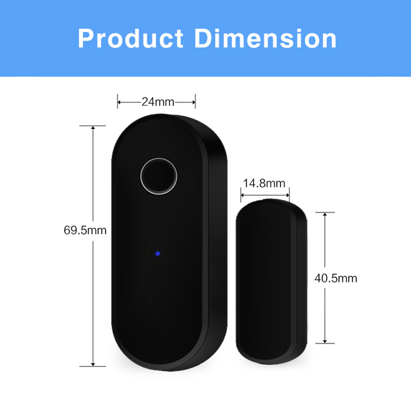 Tuya-Sensor de puerta intelige - Smart Home Security System reseña y precio