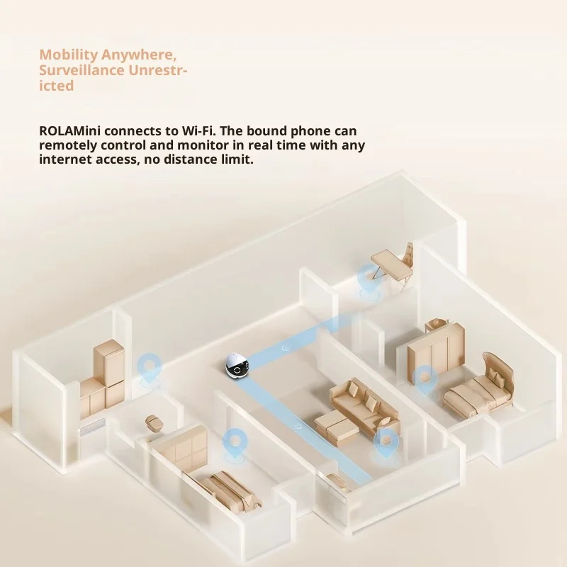 Enabot ROLA Mini Robot intelig - Smart Home News reseña y precio