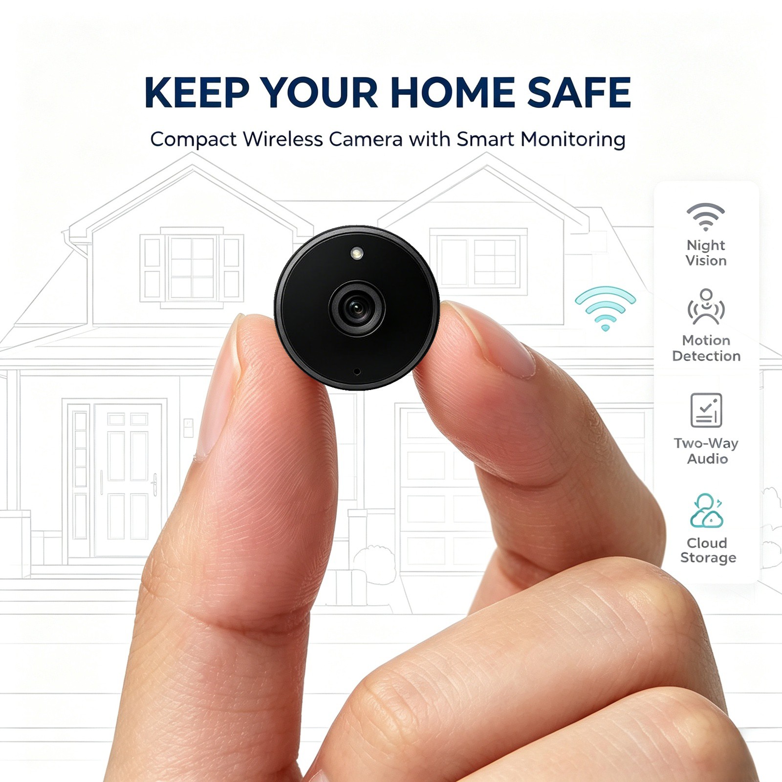 Monitor de Vigilancia Intelige - Smart Home Devices Images reseña y precio