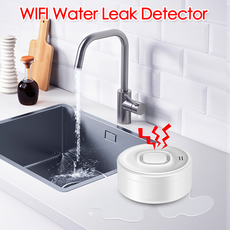 Detector inteligente de fugas  - Wifi Water Leak Detector reseña y precio