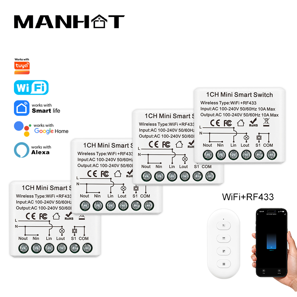 Mini Interruptor Inteligente W - Smart Home Voice Assistant reseña y precio