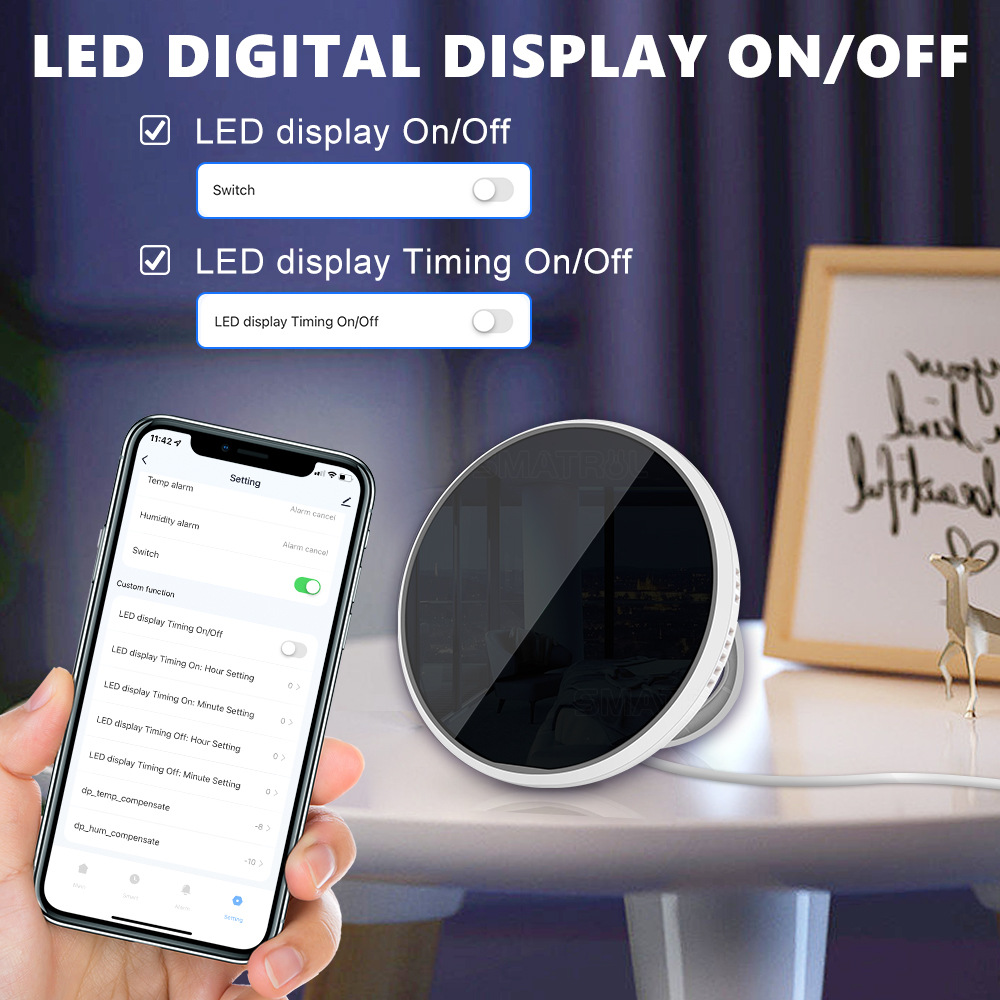 Tuya-Sensor inteligente de tem - Smart Home News reseña y precio