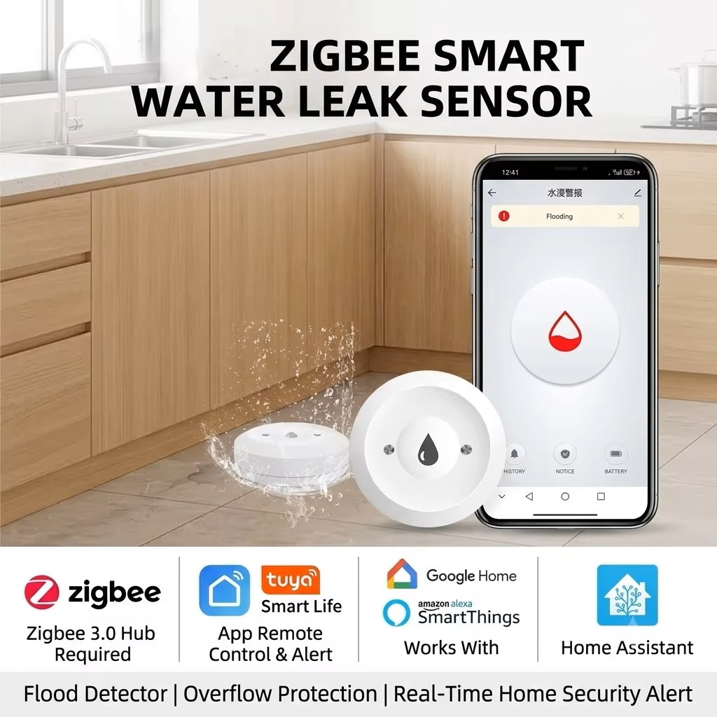 Sensor Inteligente de Fugas de - Smart Home Samsung reseña y precio