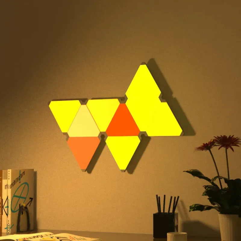 Luces LED triangulares Banqcn  - Smart Home Assistant reseña y precio